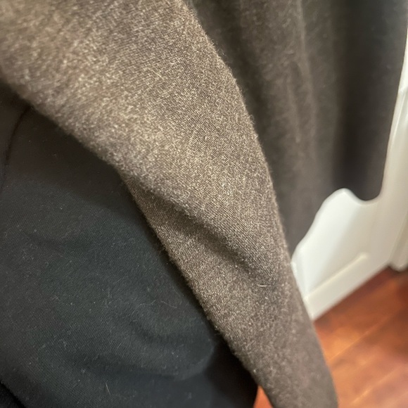 RIANI Wool Dress Charcoal Gray Size 6 - Picture 7 of 7